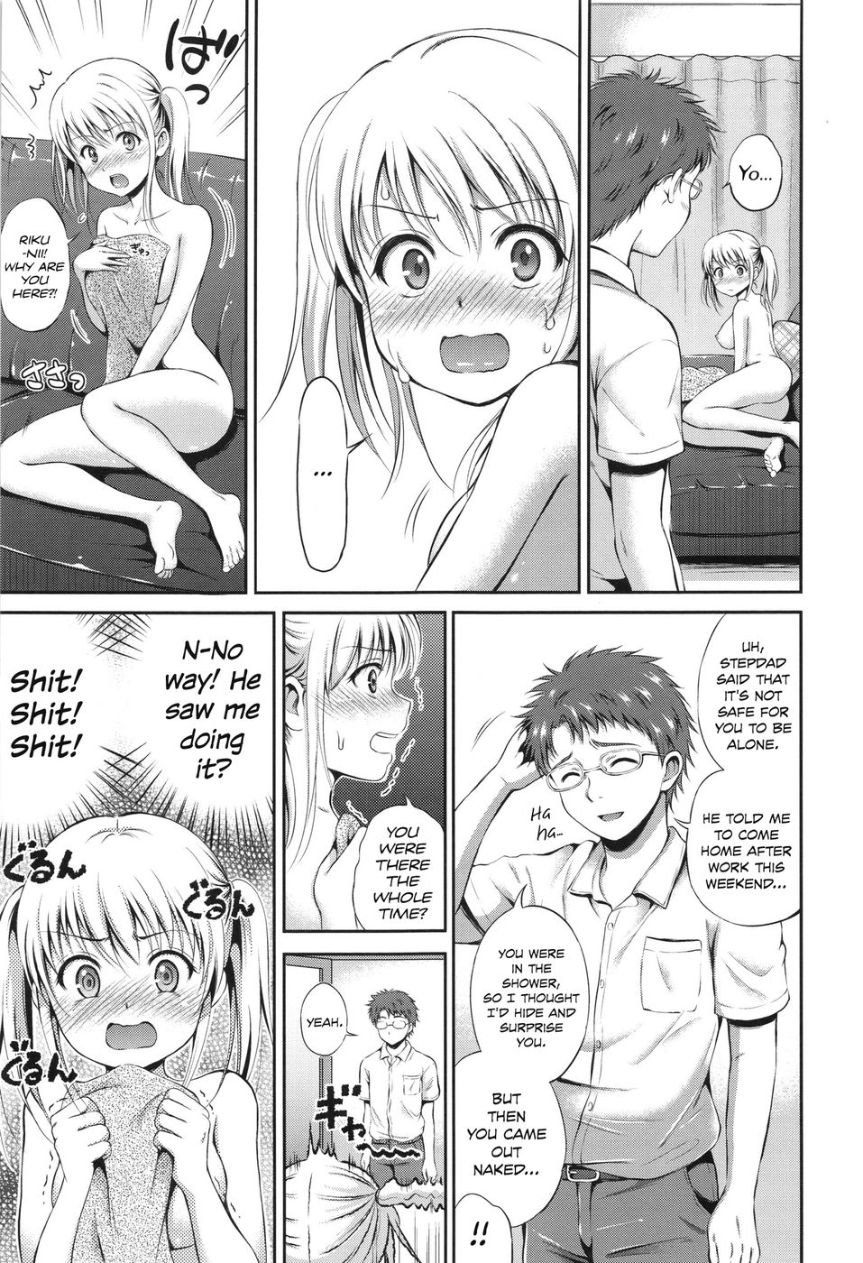 Hentai Manga Comic-House Sitting Alone-Read-7